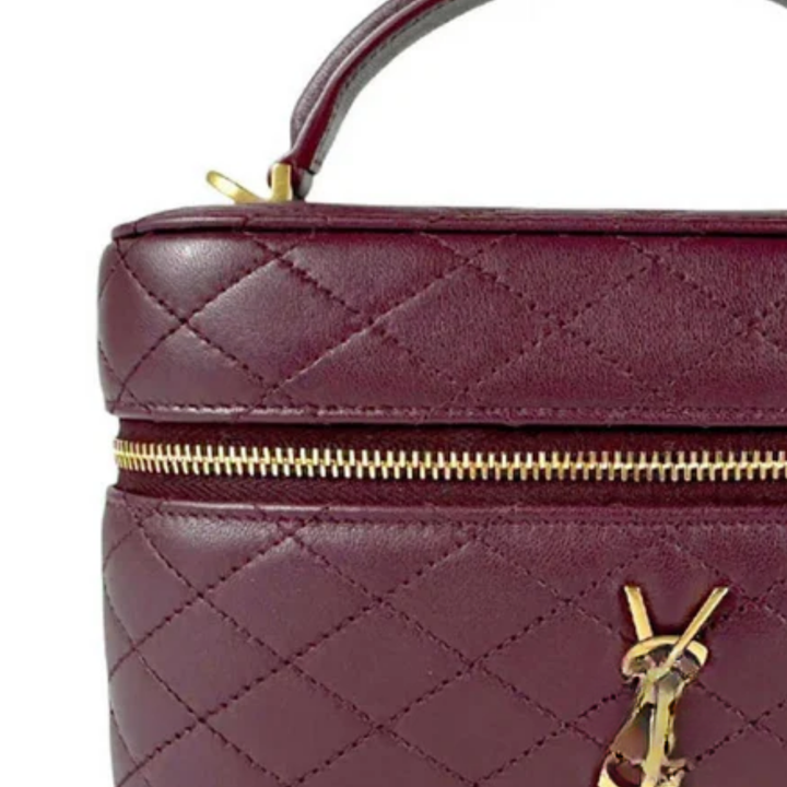 Bag Lambskin Leather Vanity – SL Gby