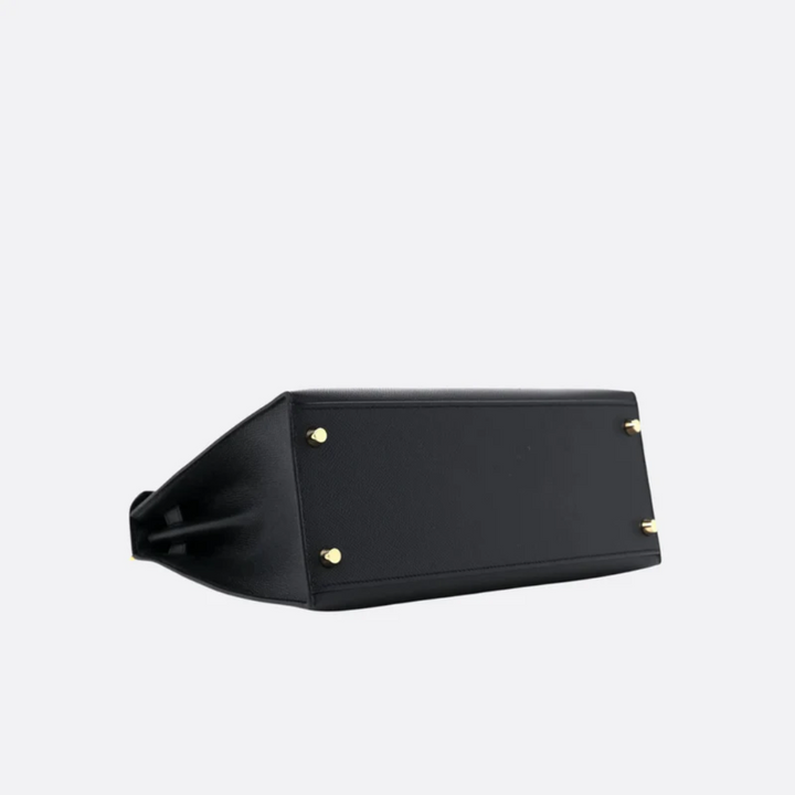 Bag 28 Kly with Gold Hardware in Black