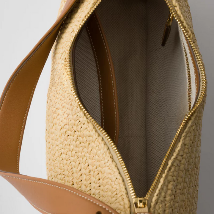 Bag Prd Amé in Crochet & Leather – Large