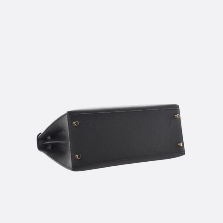 Bag 25 Kly with Gold Hardware in Black