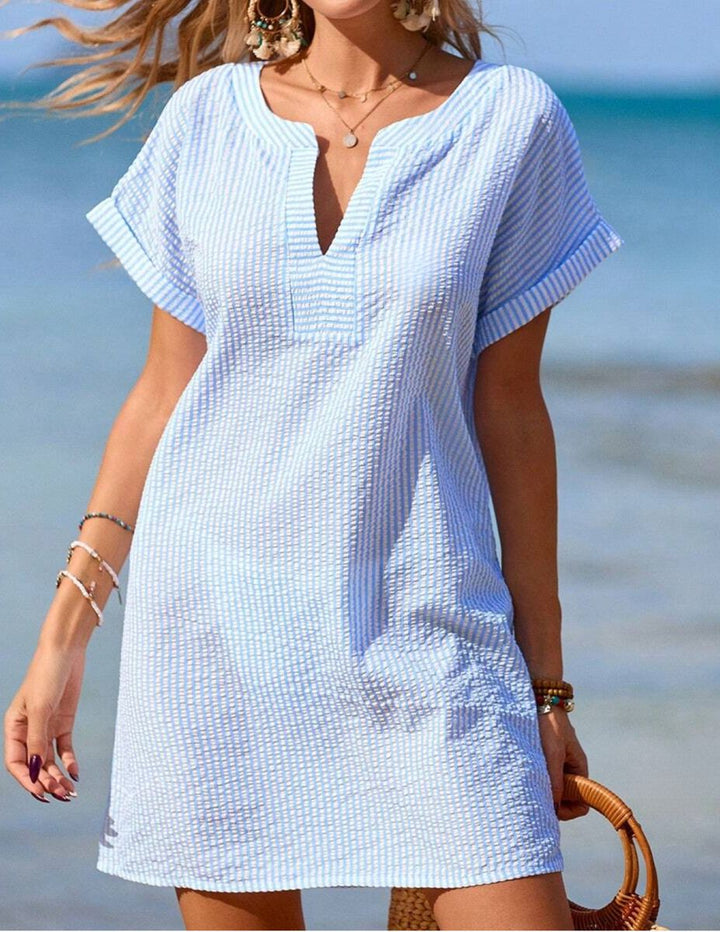 Essential Tunic Dress + Riviera Tote