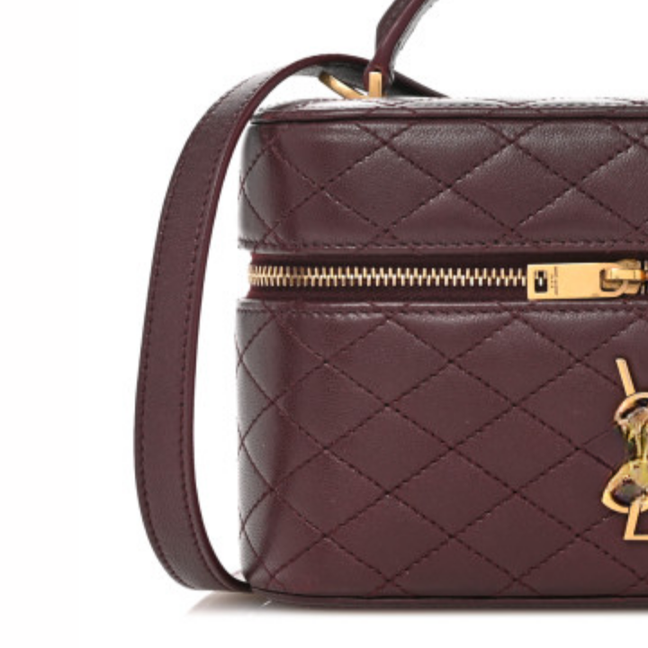 Bag Lambskin Leather Vanity – SL Gby