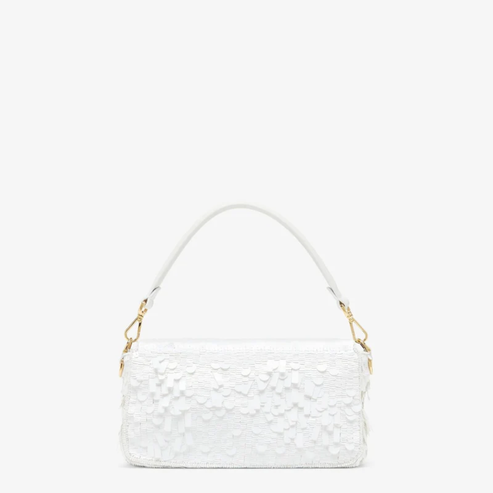 Bag White Sequin Leather – Fnd Btgt