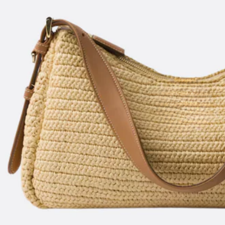 Bag Prd Amé in Crochet & Leather – Large