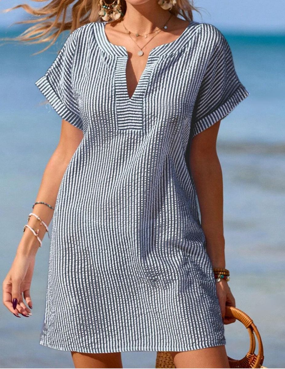 Essential Tunic Dress + Riviera Tote